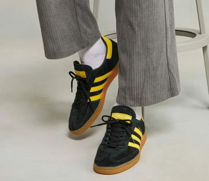 Giày Adidas Originals Handball Spezial ‘Gold Metallic’ FX5676 - Ảnh 3