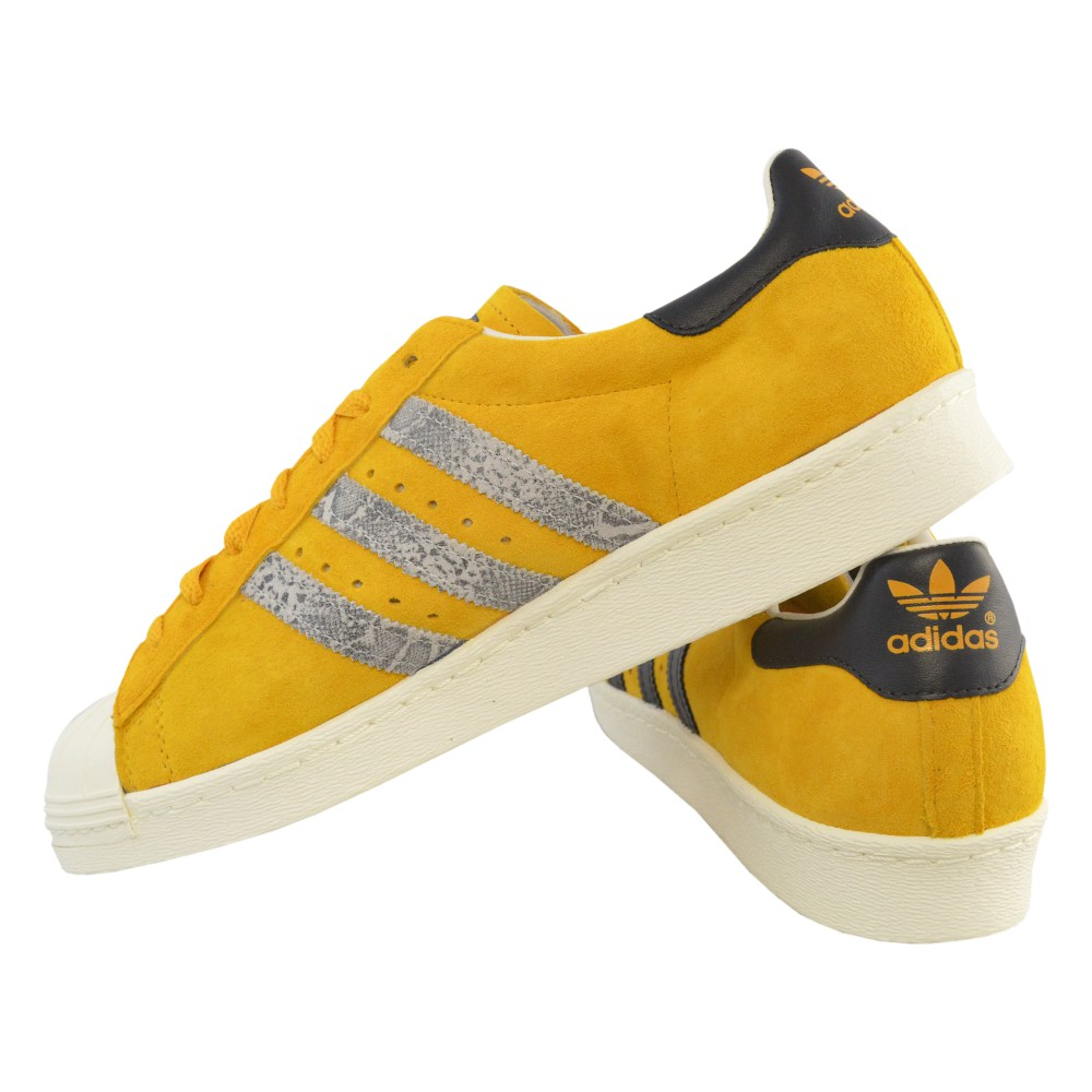 Giày Adidas Originals Superstar 80s ‘Yellow Craft’ G61072 - Ảnh 4