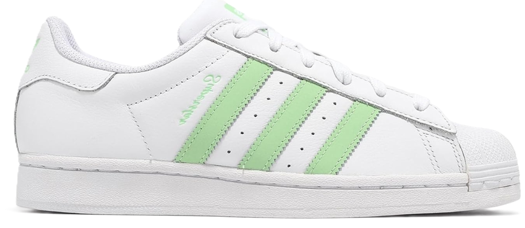 Giày Adidas Superstar ‘White Green Spark’ IE3005