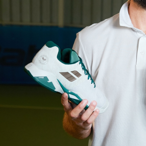 Giày Babolat Propulse Wimbledon ‘White Green’ 30S22867-1071 - Ảnh 3