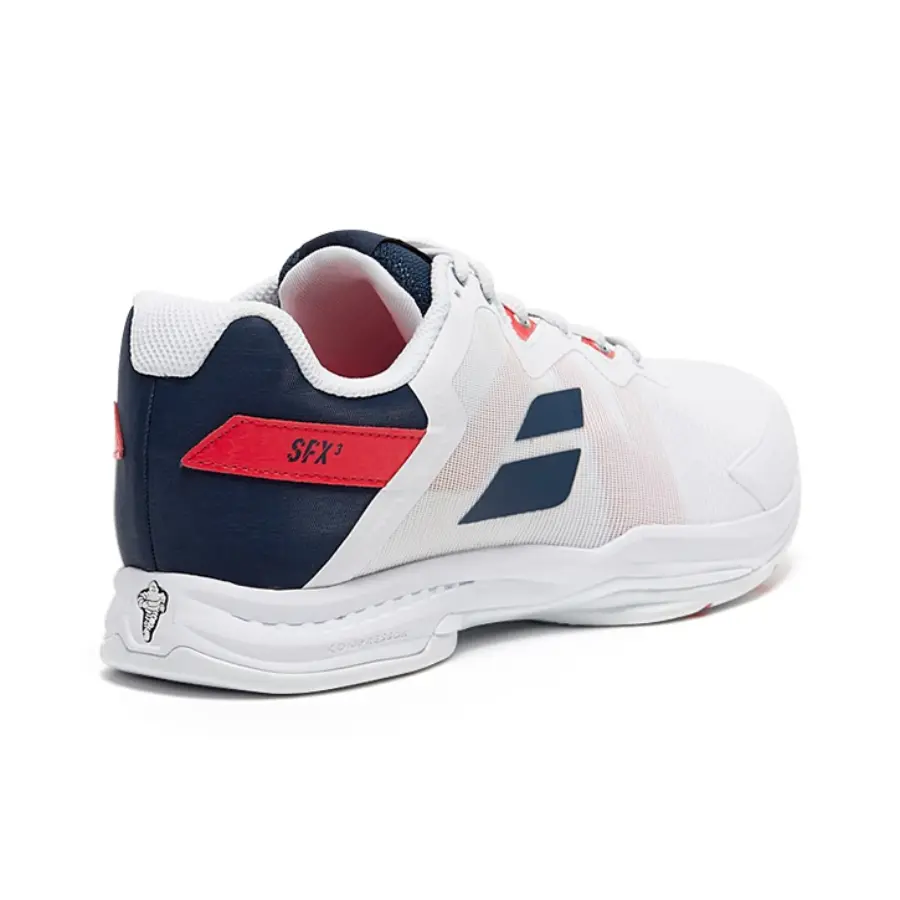 Giày Babolat Sfx3 All Court ‘White Blue’ 30S20529-1005 - Ảnh 6