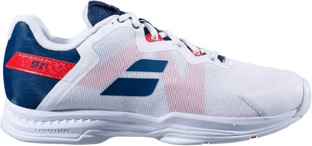 Giày Babolat Sfx3 All Court ‘White Blue’ 30S20529-1005