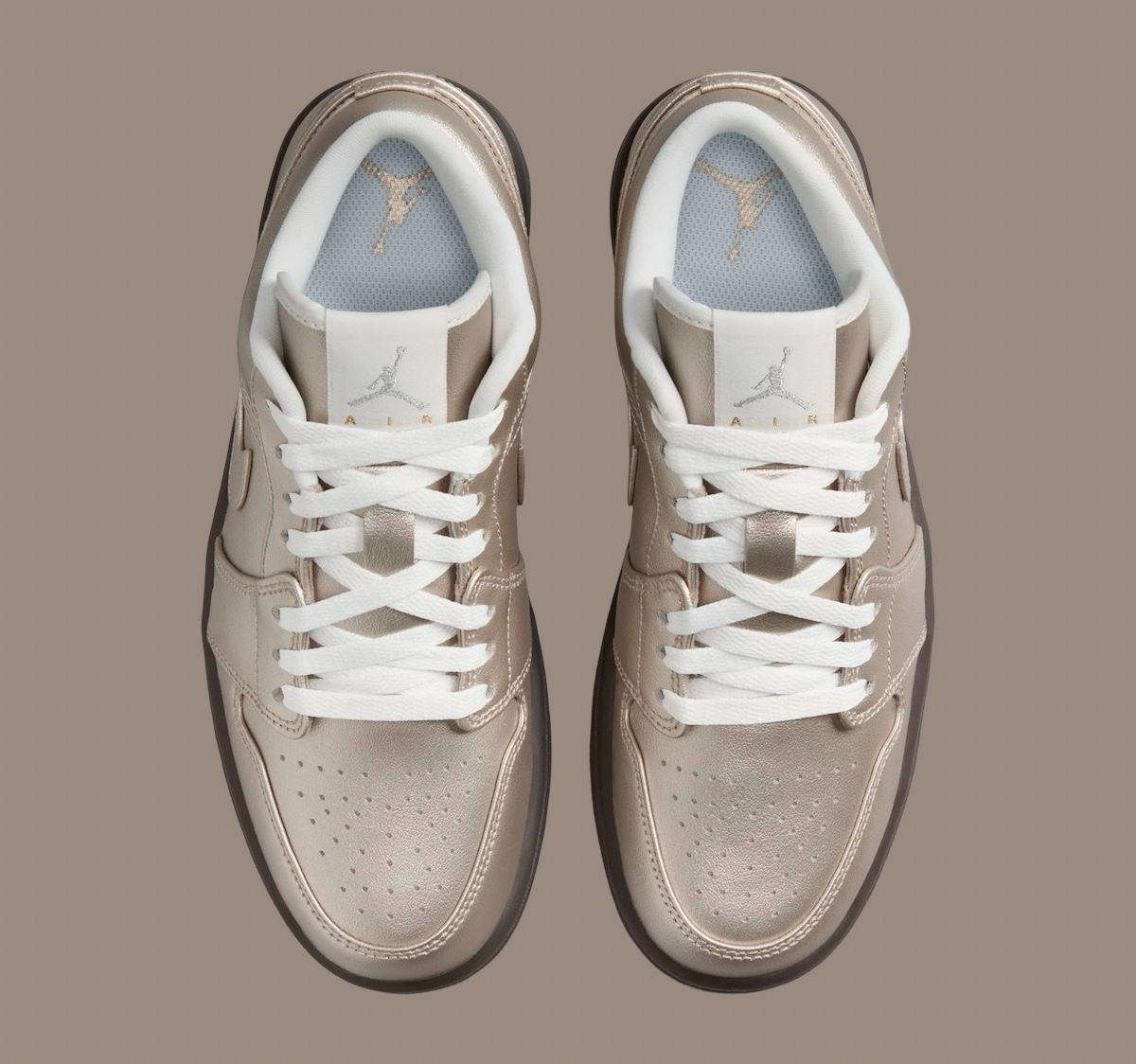 Giày Nike Air Jordan 1 Low SE ‘Metallic Zinc’ HQ3529-099 - Ảnh 3