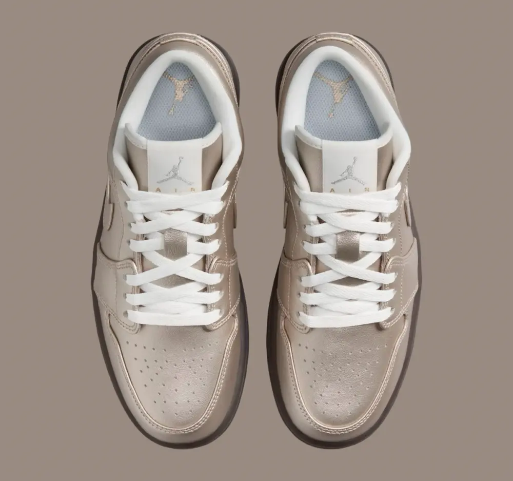 Giày Nike Air Jordan 1 Low SE ‘Metallic Zinc’ HQ3529-099 - Ảnh 3
