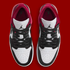 Alternative view of Giày Nike Air Jordan 1 Low SE ‘Velvet Black Toe’ FZ3242-001