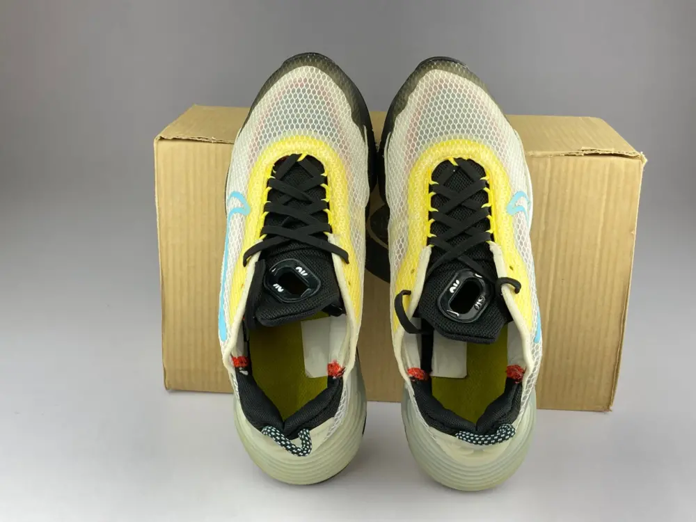 Alternative view of Giày Nike Air Max 2090 ‘Whiten Yellow Aqua’ CJ4066-103