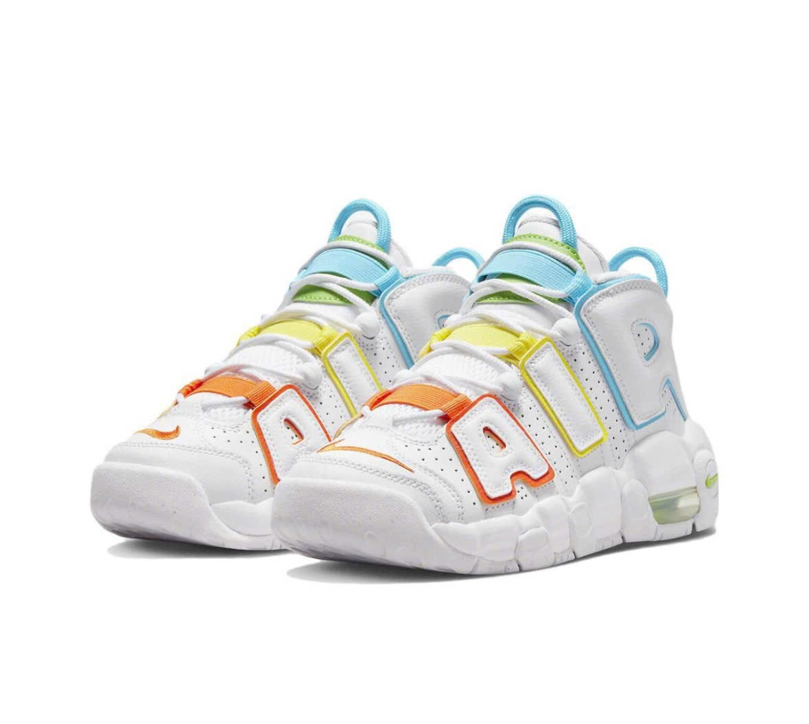 Giày Nike Air More Up Tempo BG ‘Multicolor’ FJ4624-100 - Ảnh 4