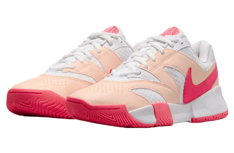 Giày Nike Court Lite 4 ‘Crimson Tint Hot Punch’ FD6575-101 - Ảnh 3
