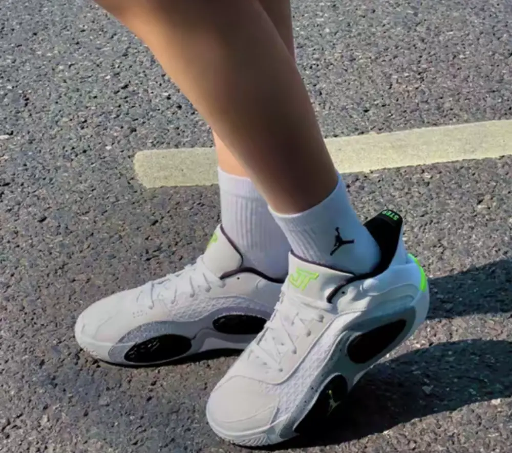 Giày Nike Jordan Tatum 2 PF 'White' FJ6458-100 - Ảnh 3