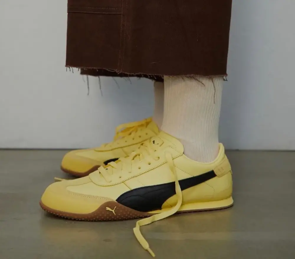 Giày Puma Bella UT 'Yellow Black' 402186-05 - Ảnh 4
