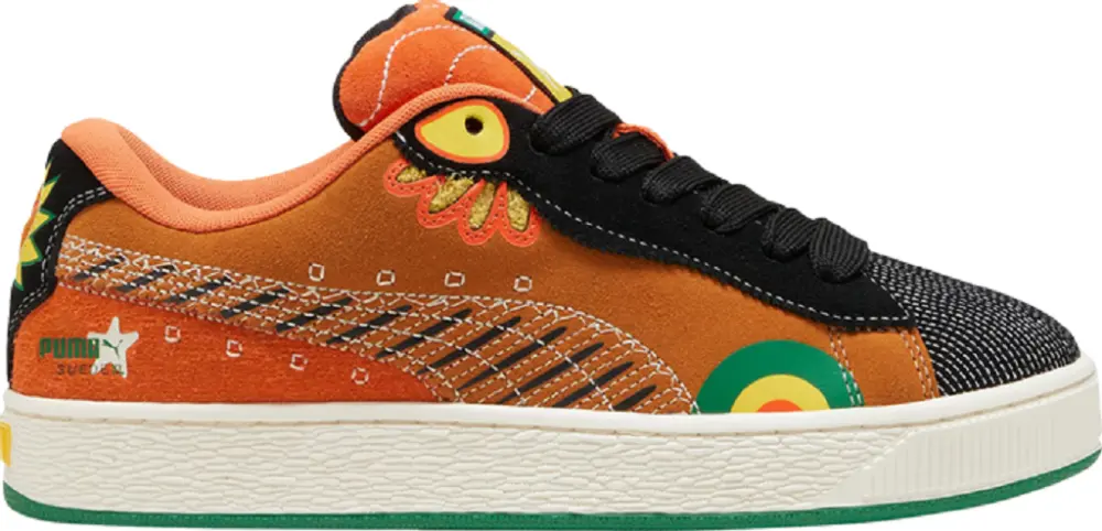 Giày Puma Suede XL ‘Los Muertos Pack Caramel’ 398409-02