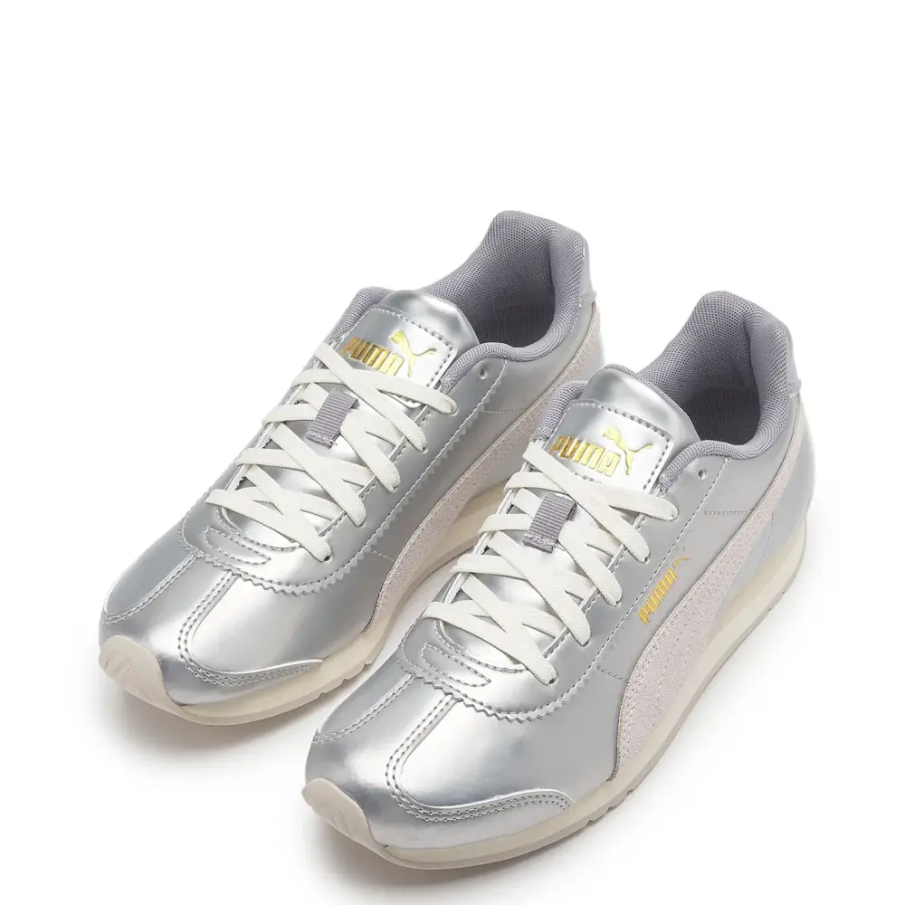 Alternative view of Giày Puma Turin 3 Golazo ‘Metallic Silver Ivory’ 401591-01