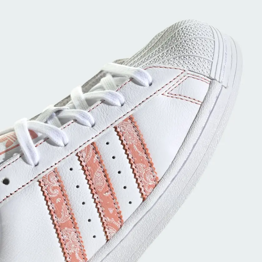 Giày Adidas Superstar ‘Paisley White’ IE3007 - Ảnh 5