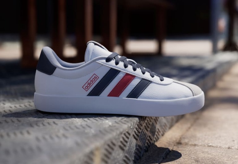 Giày Adidas VL Court 3.0 ‘Cloud White Scarlet’ IF4465 - Ảnh 6