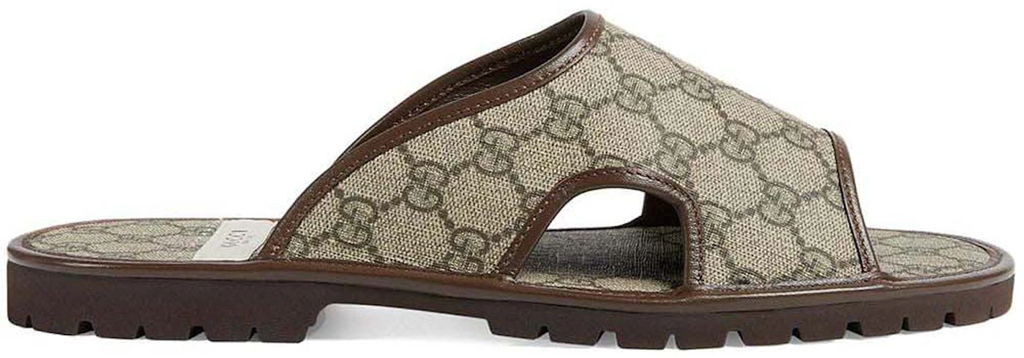 Dép Gucci GG Supreme Slide 'Beige' 624879 96G60 9762
