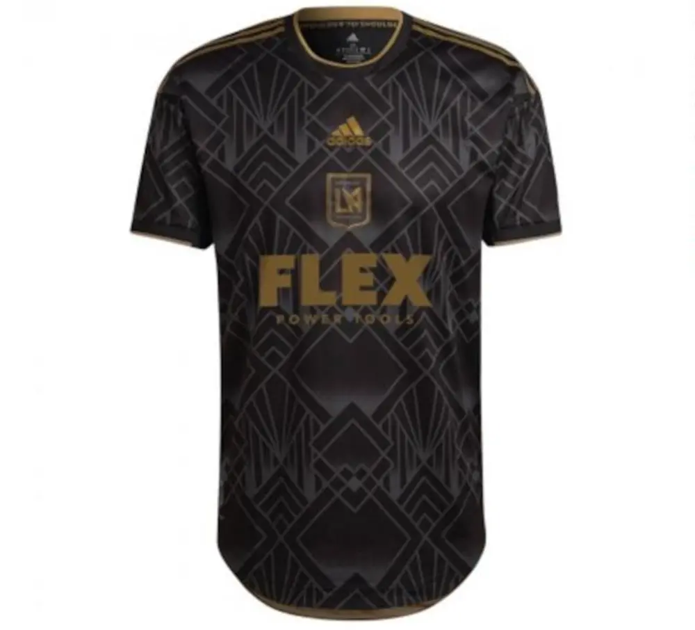Áo Adidas Los Angeles FC Soccer Jersey ‘Black’ H45421