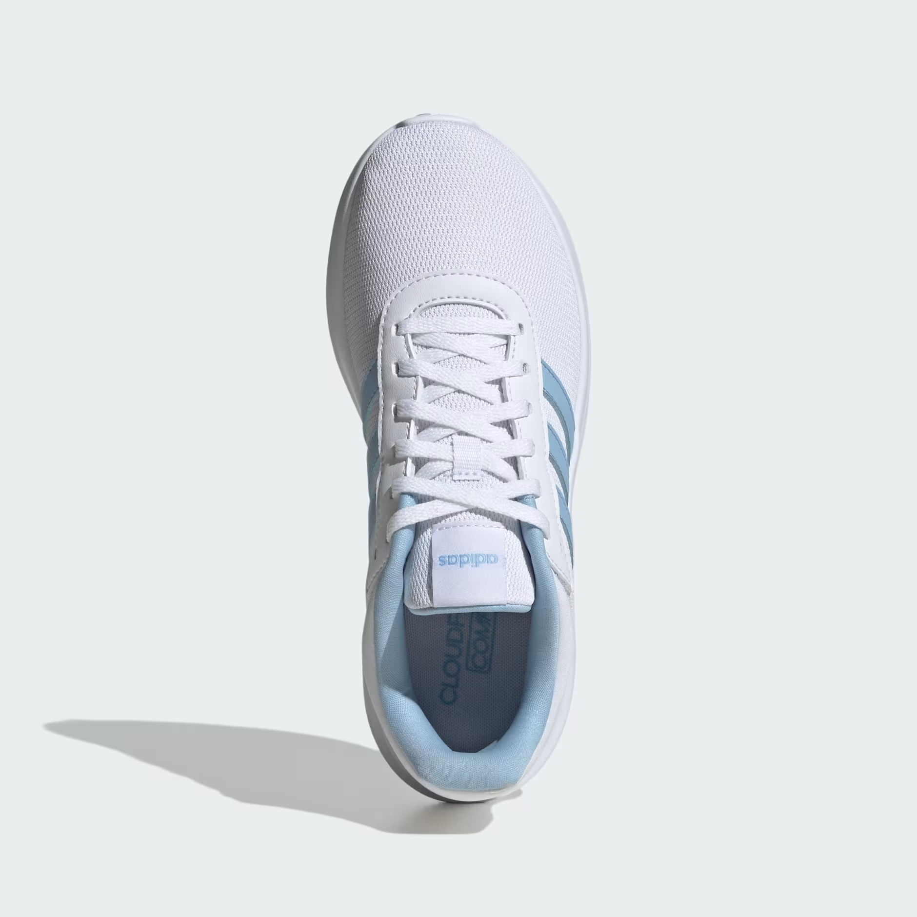 Giày Adidas Lite Racer 4.0 ‘White Blue’ IE8563 - Ảnh 3