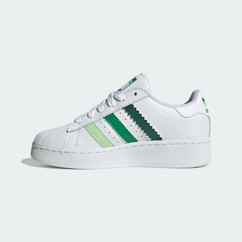 Giày Adidas Superstar XLG ‘Cloud White Green’ IF9121 - Ảnh 4