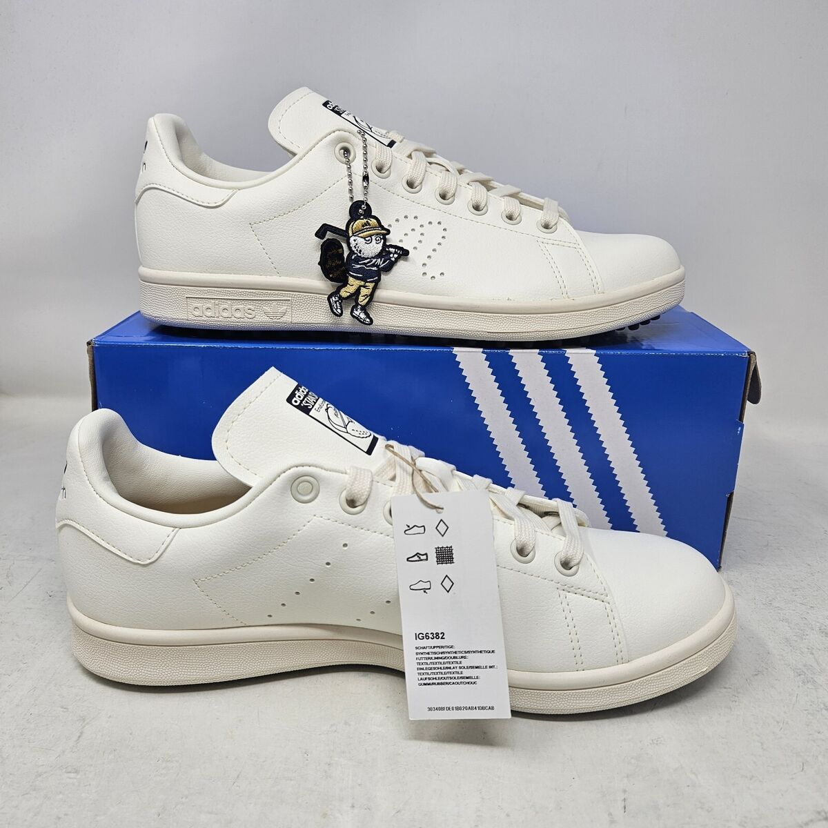 Giày Adidas Stan Smith x Malbon ‘White’ IG6382 - Ảnh 2