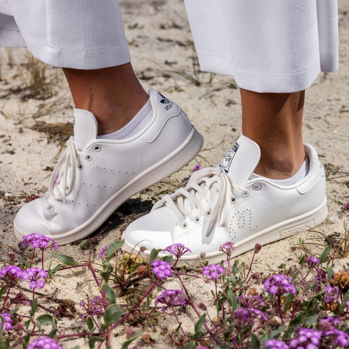 Giày Adidas Stan Smith x Malbon ‘White’ IG6382 - Ảnh 5