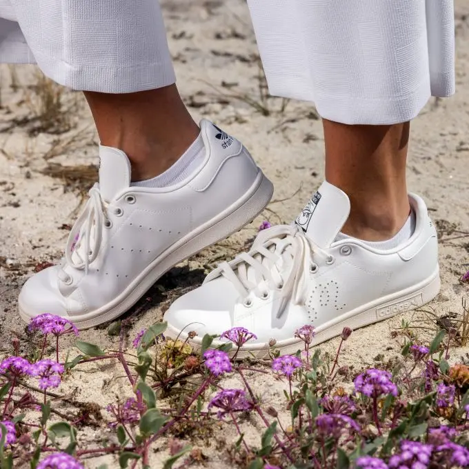 Giày Adidas Stan Smith x Malbon ‘White’ IG6382 - Ảnh 5