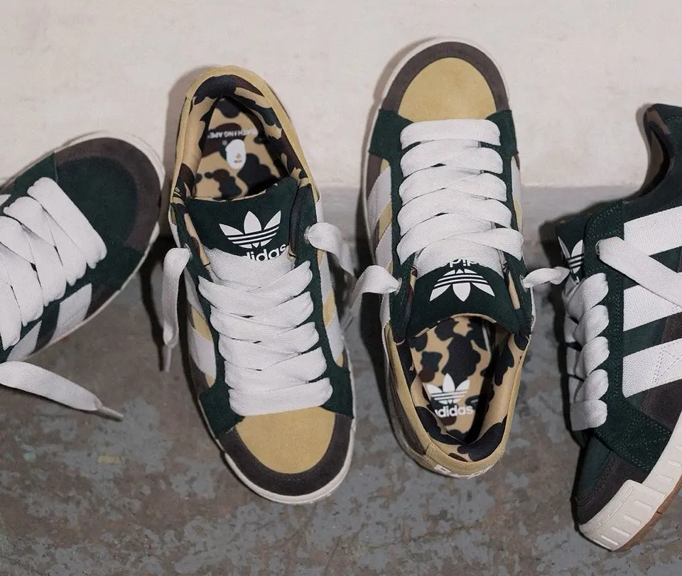 Giày adidas LWST x BAPE ‘Shadow Green’ IE6117 - Ảnh 5