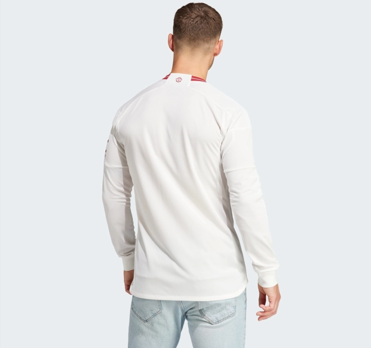 Áo Adidas Manchester United 2023/24 Third Long Sleeve ‘White’ IP1745 - Ảnh 2