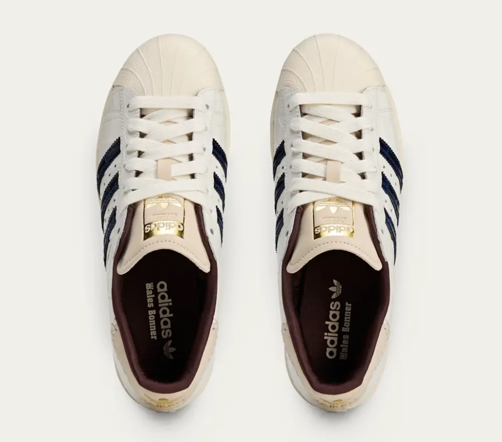 Giày Adidas Wales Bonner x Superstar ‘Wonder White’ JP7161 - Ảnh 4