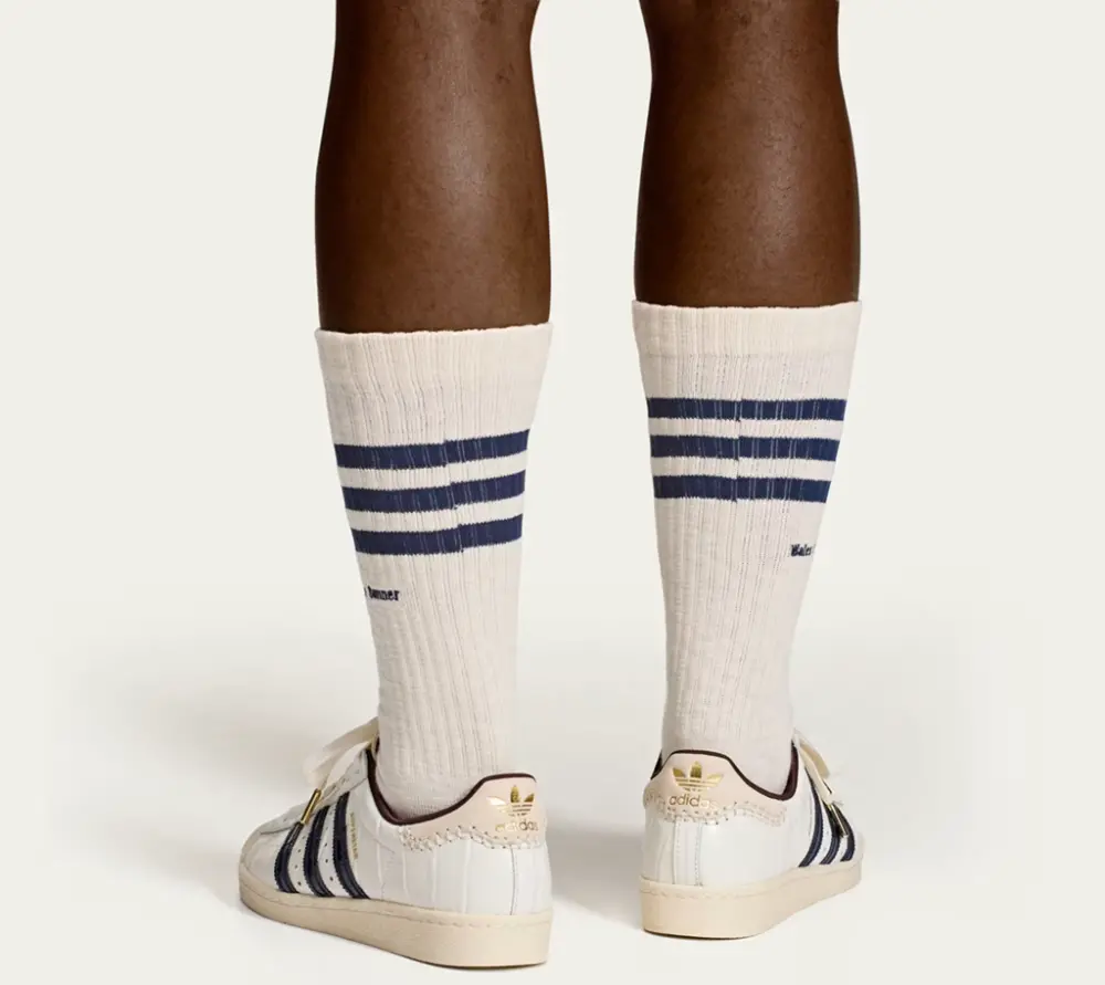Giày Adidas Wales Bonner x Superstar ‘Wonder White’ JP7161 - Ảnh 3