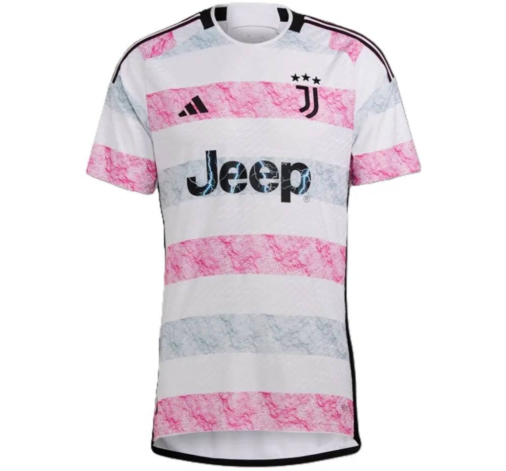 Áo Adidas Juventus 23/24 Away Jersey ‘White Pink’ HR8246