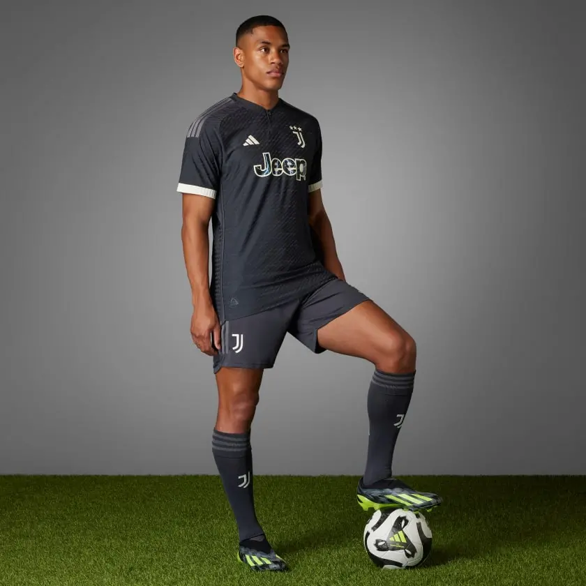 Alternative view of Áo Adidas Juventus 23/24 Third Jersey ‘Grey’ IQ4854
