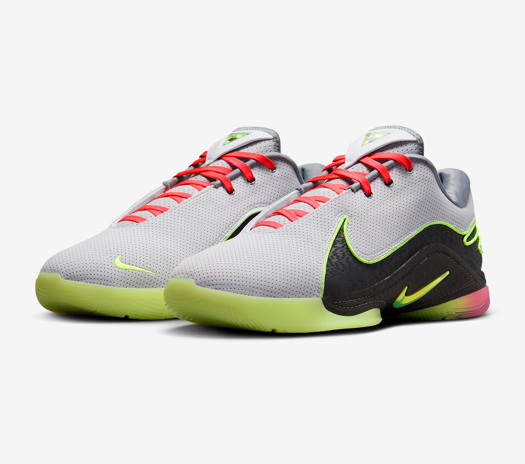 Giày Nike LeBron XXII Crown Jewel 'Medium Ash' FZ1094-101 - Ảnh 3