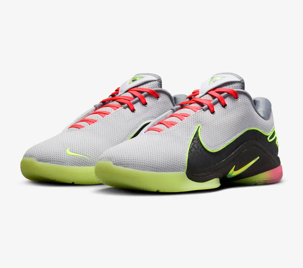 Giày Nike LeBron XXII Crown Jewel 'Medium Ash' FZ1094-101 - Ảnh 3