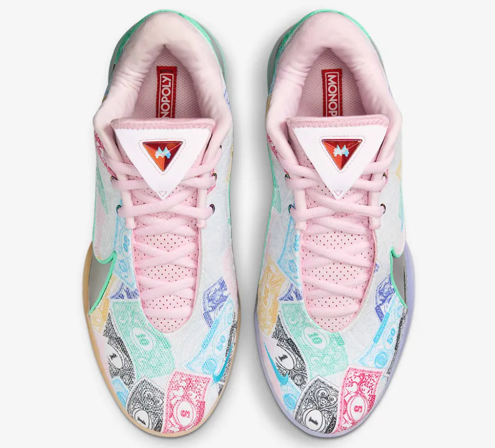 Alternative view of Giày Nike LeBron XXII Currency 'Green Glow' FZ1097-100