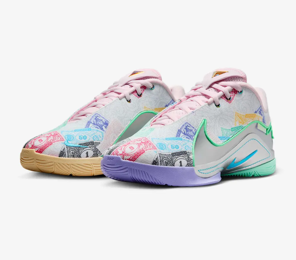 Giày Nike LeBron XXII Currency EP 'Green Glow' FZ1098-100 - Ảnh 4