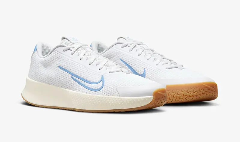 Giày Nike Court Vapor Lite 2 HC ‘White Light Blue’ DV2018-107 - Ảnh 3