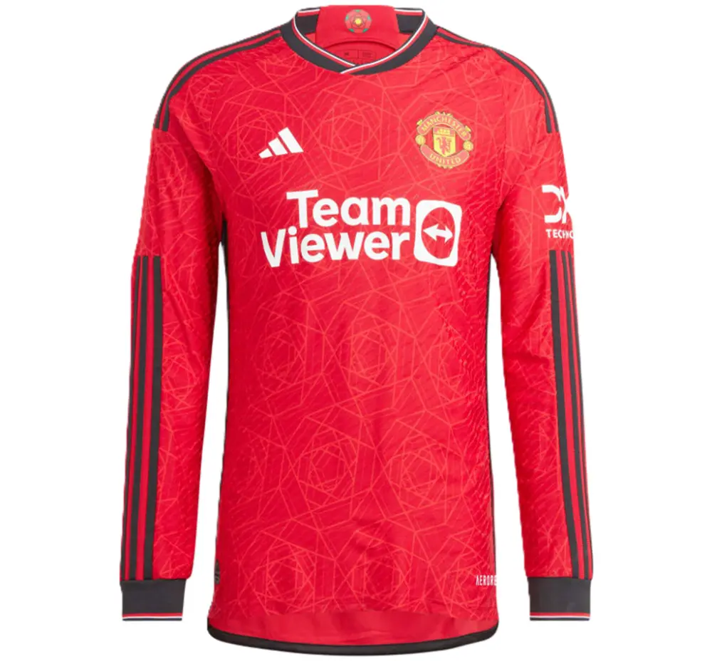Áo Adidas Manchester United 23/24 Long Sleeve Home Jersey ‘Red’ IP1729