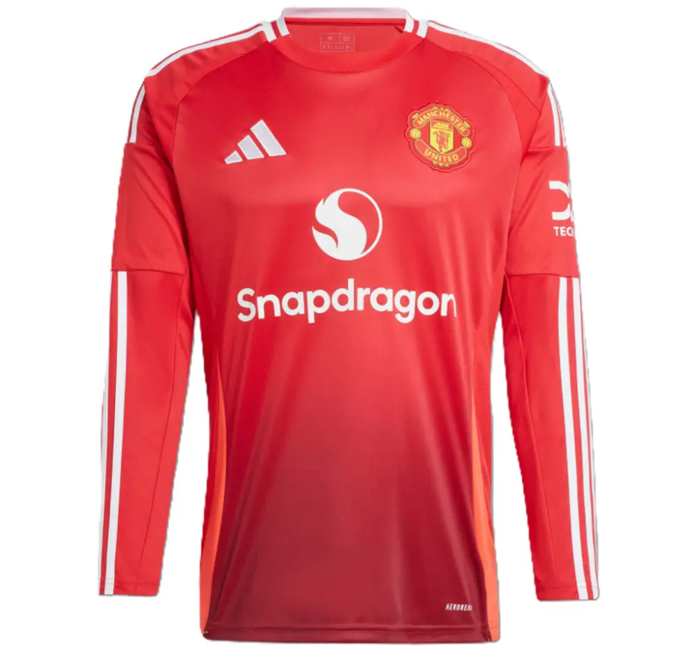 Áo Adidas Manchester United 24/25 Long Sleeve Home Jersey ‘Red’ IT1971