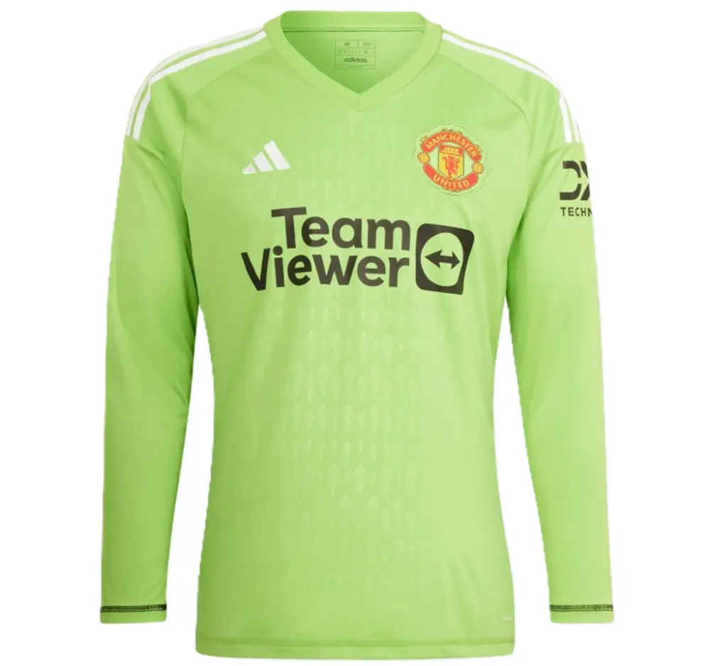 Áo Adidas Manchester United Tiro 23 Competition Long GK ‘Green’ IA7211