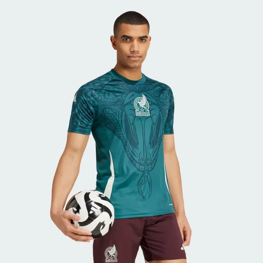 Alternative view of Áo Adidas Mexico Pre-Match Jersey ‘Green’ IW5361