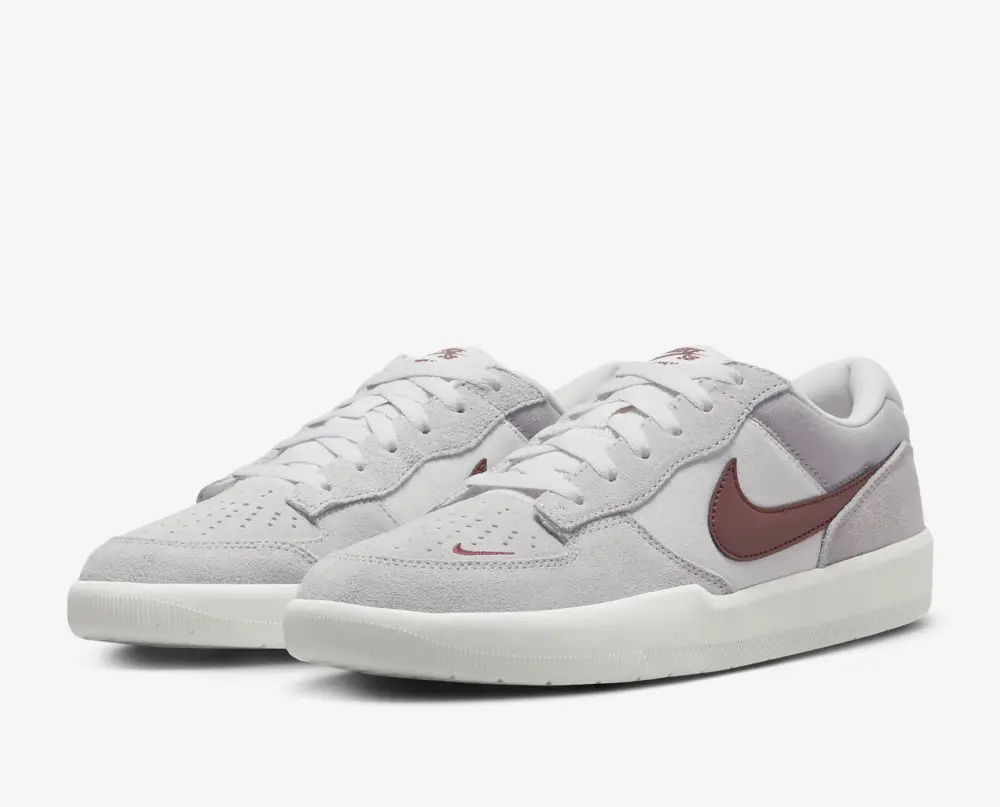 Giày Nike SB Force 58 ‘Light Smoke Burgundy’ FQ7637-001 - Ảnh 8