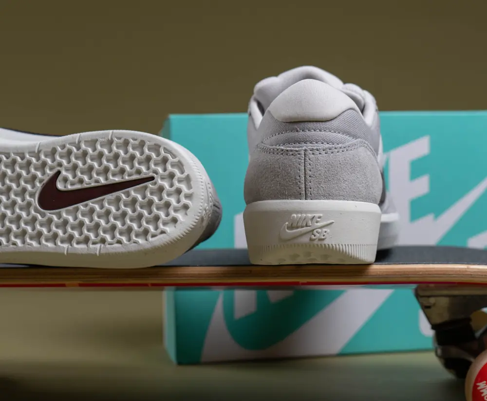 Giày Nike SB Force 58 ‘Light Smoke Burgundy’ FQ7637-001 - Ảnh 5