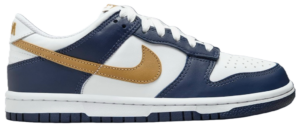 Giày Nike Dunk Low GS ‘Midnight Navy Wheat’ FB9109-111