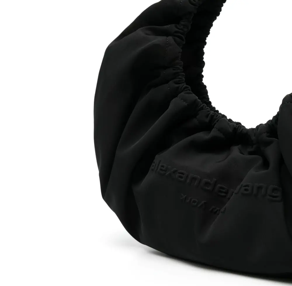 Alternative view of Túi Alexander Wang Crescent Medium Shoulder Bag In Nylon 'Black' 20224K31T001