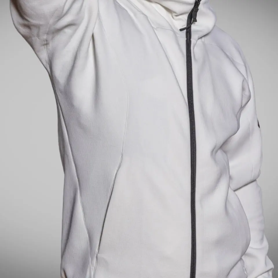 Alternative view of Áo Adidas ZNE Japan Full Zip Hoodie ‘White’ IX5653