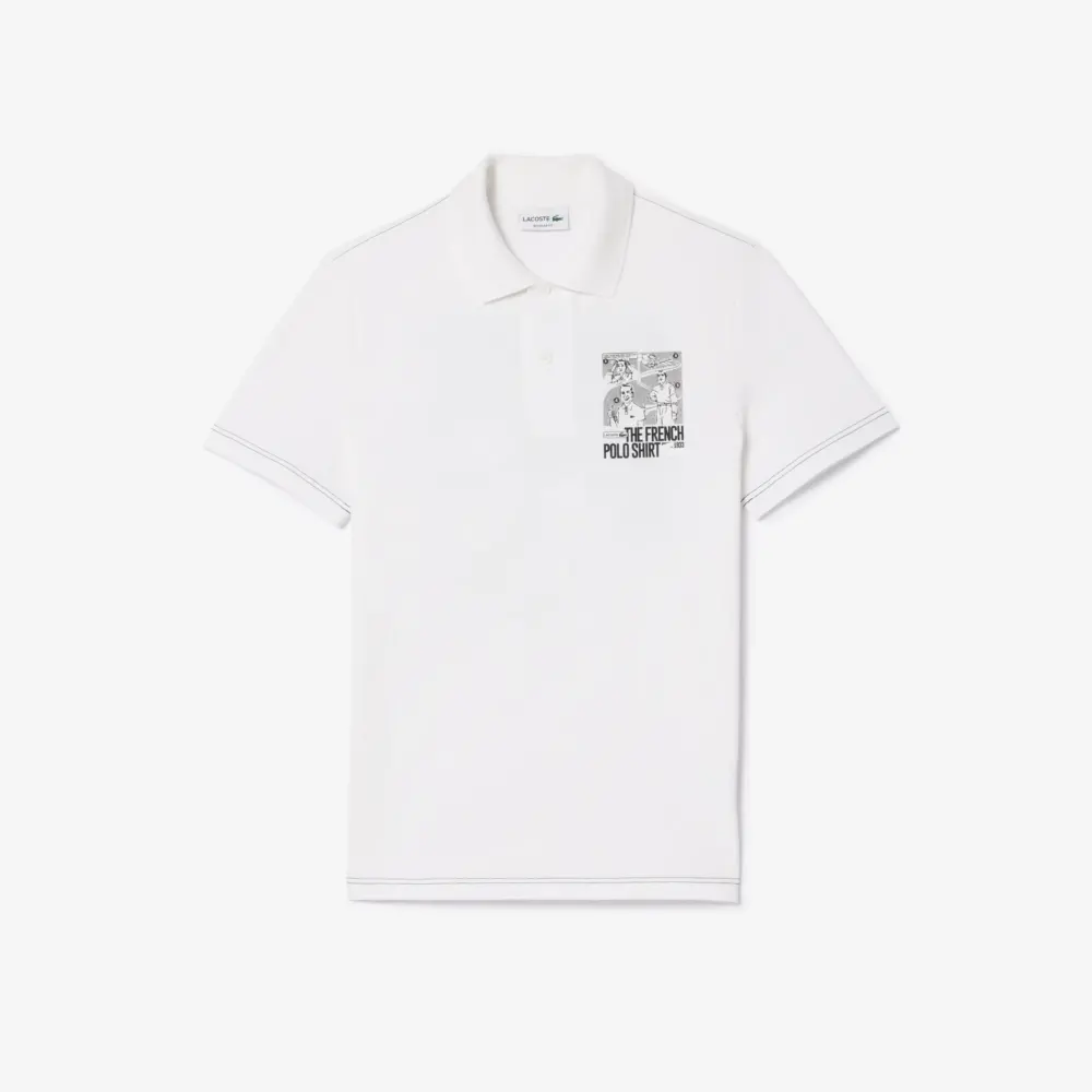 Alternative view of Áo Lacoste Nam Movement ‘White’ PH0798-10-001