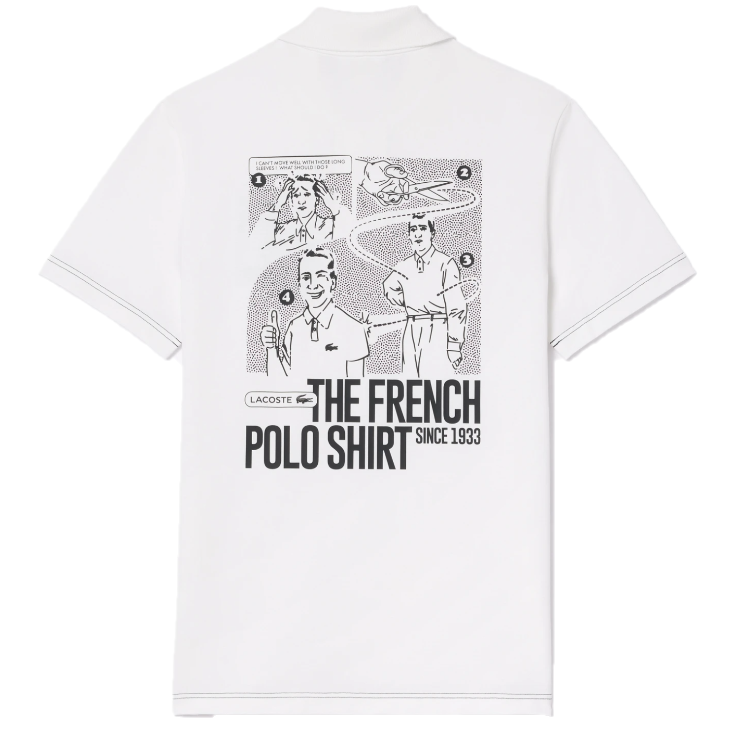 Áo Lacoste Nam Movement ‘White’ PH0798-10-001