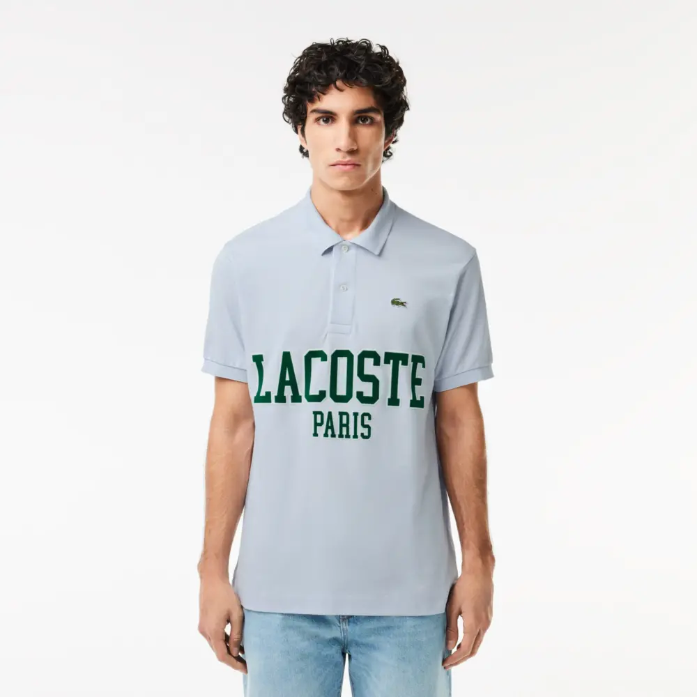 Alternative view of Áo Lacoste Classic Fit L.12.12 Petit Piqué ‘Blue’ PH7419-10-J2G