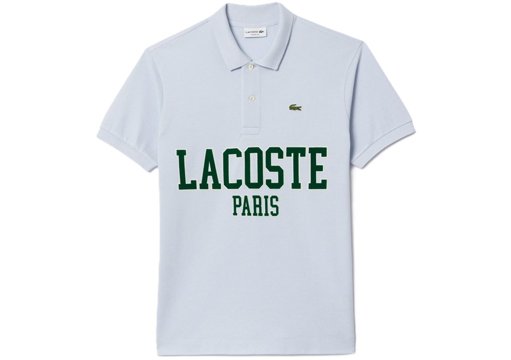 Áo Lacoste Classic Fit L.12.12 Petit Piqué ‘Blue’ PH7419-10-J2G