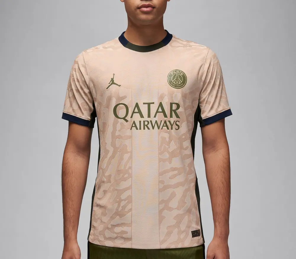 Áo Nike Paris Saint-Germain 23/24 Match Fourth Jersey ‘Beige’ FD6503-201 - Ảnh 4